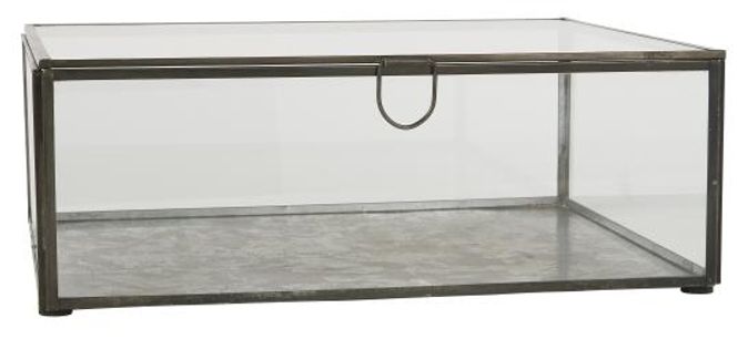 Hovedbilde Glasseske Stor m/lokk