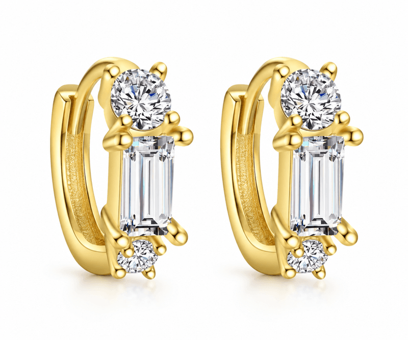 Pernille Earrings 18k Gold