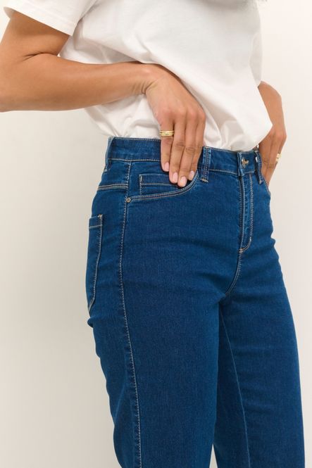 Hovedbilde Vicky Jeans straight - Black Deep