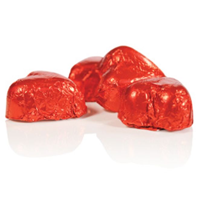 Hovedbilde Nougathjerter i snippose - 12stk