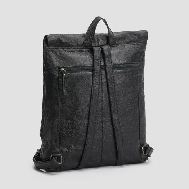 Hovedbilde Backpack  w flap 14 large - Black