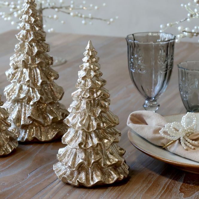 Hovedbilde Juletre m. glitter 20,5cm