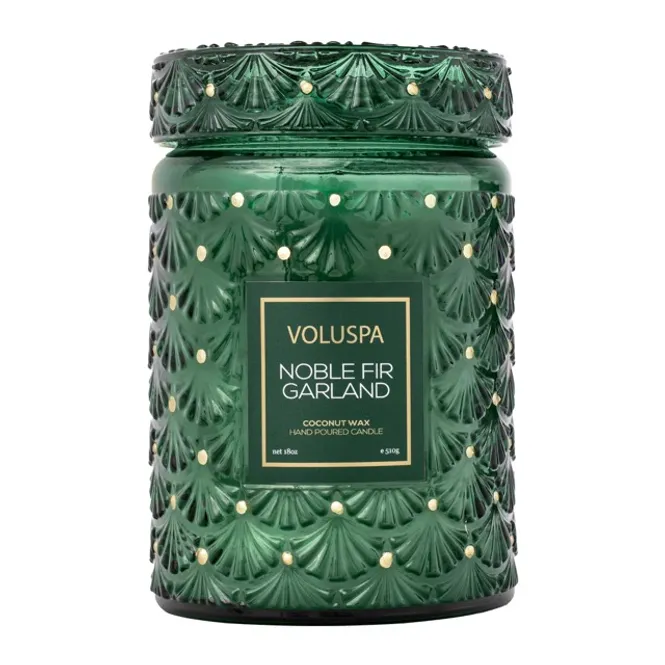 Hovedbilde Voluspa Large Glass - Noble Fir Garland