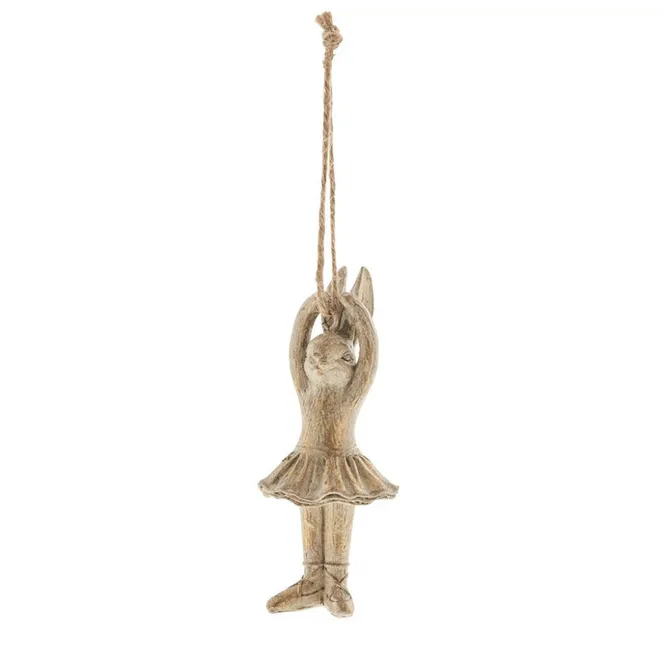 Hovedbilde Semina Kanin Ballerina Heng L.gold 5x4,5x11,5cm