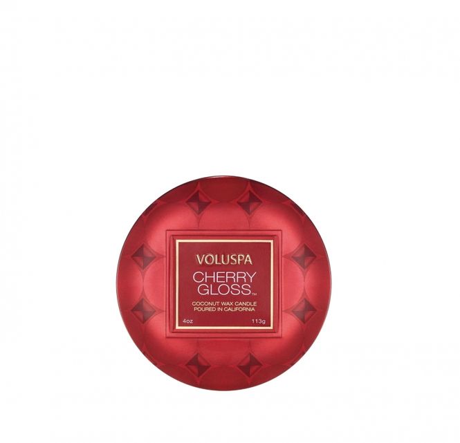 Hovedbilde Voluspa Mini tin candle 25t - cherry gloss